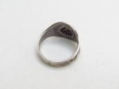 Antique Concho Repoused Silver Small Tourist Ring  c.1930～