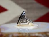 Vintage Navajo Men's Silver Ring w/Black Onyx  c.1950～