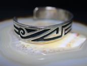 【Hopi Silver Craft Guild】 Vintage Silver Overlay Cuff c.1950