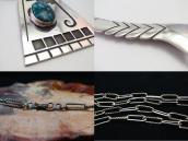 【Morris Robinson】 Hopi Vintage Necklace w/Turquoise  c.1950～