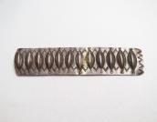 Antique Navajo Repoused Silver Collar Ornament Pin c.1920～ 2