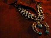 D. Smcyn Squash Blossom Necklace with Naja