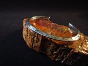 Antique Stamped IngotSilver Narrow TriangleWire Cuff c.1920～