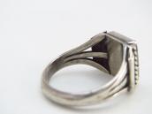 Vintage Navajo Split Shank Ring w/Blue Gem Turquoise c.1960～