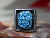 【Fred Thompson】Navajo High Grade No.8 Turquoise Ring c.1955～