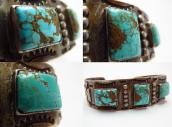 Antique Navajo Cuff Bracelet with Square #8 c.1930