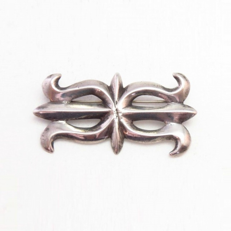 【NAVAJO GUILD】 Vintage Casted Silver Pin Brooch c.1950～