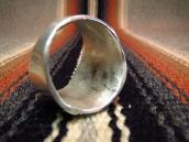 Vintage Thunderbird Patched Ring with Turquoise