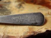 Atq【Maisel's】 25th Anniversary Silver Letter Opener  in 1948