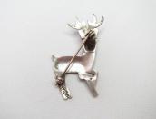 【UITA6】 Antique Navajo Deer Shape Silver Pin  c.1935～