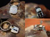 Vintage【Maisel's】Coiled Rattlesnake Silver Ring w/Tag c.1940