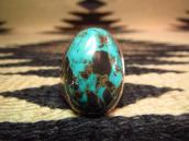 Vintage Silver Ring with Oval Turquoise  c.1940～