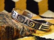 【Eldon James】 Vintage Hopi Overlay Cuff Bracelet  c.1965～