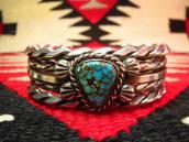 Vintage Twistedwire Cuff w/ Hi-Gr#8 Stone  c.1950～
