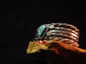 Vintage Twistedwire Cuff w/ Hi-Gr#8 Stone  c.1950～