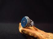 【Fred Thompson】 Vtg Top Grade Kingman Turquoise Ring c.1965～