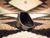 Vintage Thunderbird Patched Silver Seal Ring  c.1940～