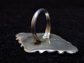 Vintage Zuni Diamond Shape Silver Ring w/9TQ  c.1960～