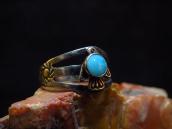 Vintage Thunderbird Patched Silver Ring w/TQ c.1940～