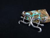 Attributed to【NAVAJO GUILD】Vintage Casted Silver Pin c.1940～