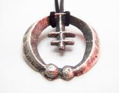 Chris Billie Navajo TufaCast DragonflyCross Naja Necklace S2