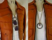 Chris Billie Navajo TufaCast DragonflyCross Naja Necklace L2