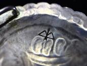 【Austin Wilson】 Stamped Silver Concho Pin/Buckle  c.1935～