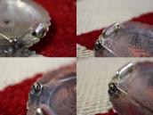 【Austin Wilson】 Stamped Silver Concho Pin/Buckle  c.1935～