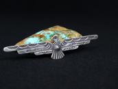 Old Reproduction Silver Big T-bird Shaped Pin  c.1970～