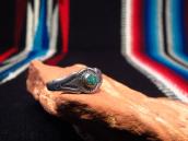 Vintage 【BELL TRADING POST】 Silver Tourist Ring w/TQ c.1950～