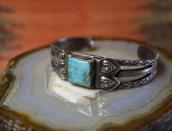 Attributed to【Austin Wilson】Heart Repoused Cuff w/TQ c.1930～