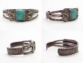 Attributed to【Austin Wilson】Heart Repoused Cuff w/TQ c.1930～