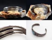 Attributed to【Austin Wilson】Heart Repoused Cuff w/TQ c.1930～