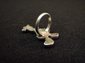 Vintage Zuni 【Donald】 Channel Inlay Silver Ring  c.1970