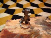 Vintage Zuni 【Donald】 Channel Inlay Silver Ring  c.1970