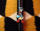 Vintage Zuni 【Donald】 Channel Inlay Silver Ring  c.1970