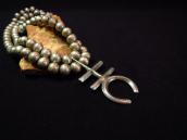Vintage DragonflyCross Naja 2 Strands Bead Necklace c.1960