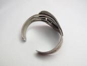 Antique Thunderbird Concho Patched Wide Cuff Bracelet c.1930