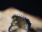 Vtg Pueblo or Navajo Hi-Grade Persian Turquoise Ring  c.1950