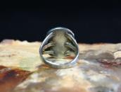 Vintage Navajo SplitShank Men's Ring w/Sq. Gemsilica c.1940～