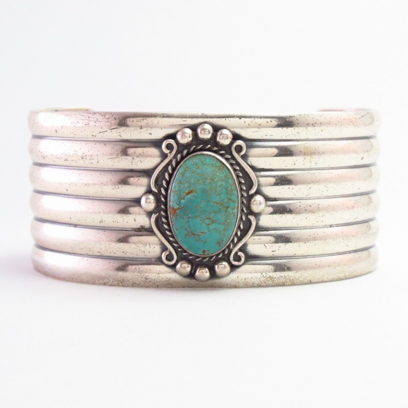 Vintage 【BELL TRADING POST】 Ribbed Wide Cuff w/TQ  c.1950～