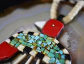 Antique Kewa/SantoDomingo Batterybird Necklace  c.1930～