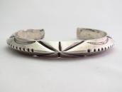 【Mark Chee】Navajo Heavy TriangleWire Cuff Bracelet c.1950～ 1