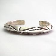 【Mark Chee】Navajo Heavy TriangleWire Cuff Bracelet c.1950～ 2