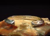 【Mark Chee】Navajo Heavy TriangleWire Cuff Bracelet c.1950～ 2