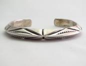 【Mark Chee】Navajo Heavy TriangleWire Cuff Bracelet c.1950～ 2