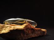 【Mark Chee】Navajo Heavy TriangleWire Cuff Bracelet c.1950～ 2