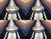 OLDPAWN Veiner Stamped Silver Ring  c.1990～