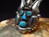 【Frank Patania】Vintage 『Hopi Mask』 Men's Ring w/TQ  c.1950