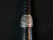 Antique Thunderbird Applique Men's Wide Band Ring  c.1935～